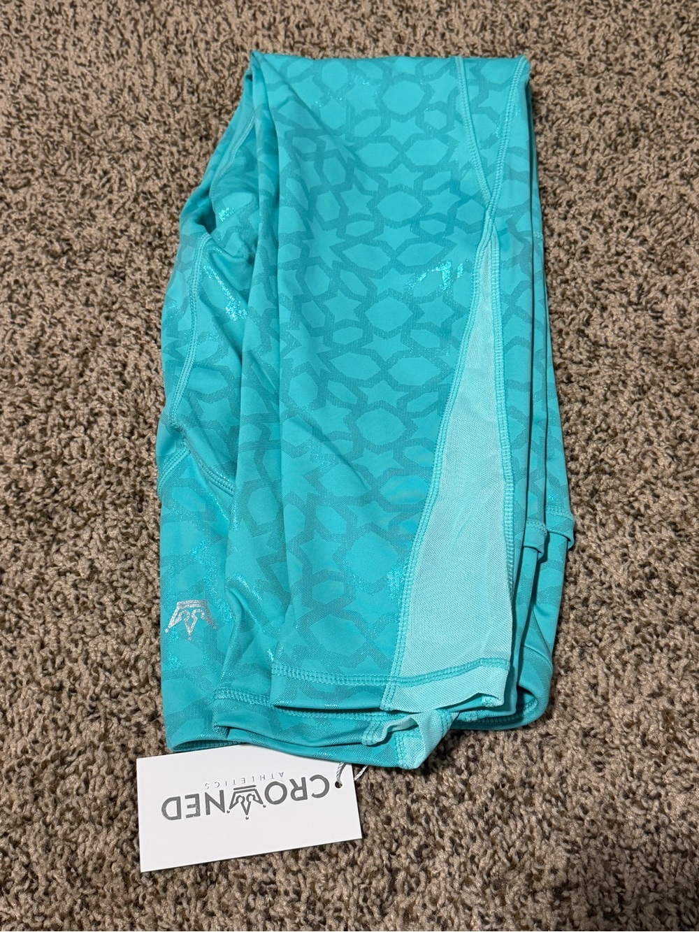 Crowned Athletic Arabian Nights Jasmine Athletics leggings NWT